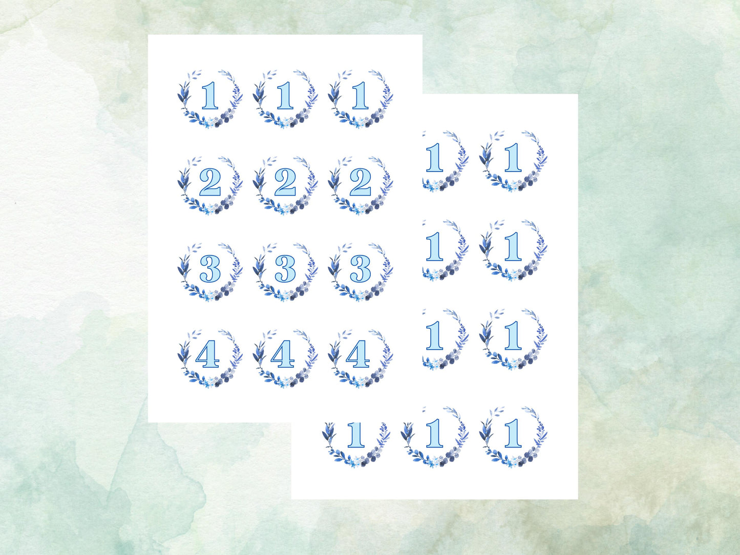 Milestone Birthday Edible Cupcake Toppers 12 x 2" – Pre cut Wafer Paper, Card or Icing Sheet, Customisable Birthday Cake Decoration