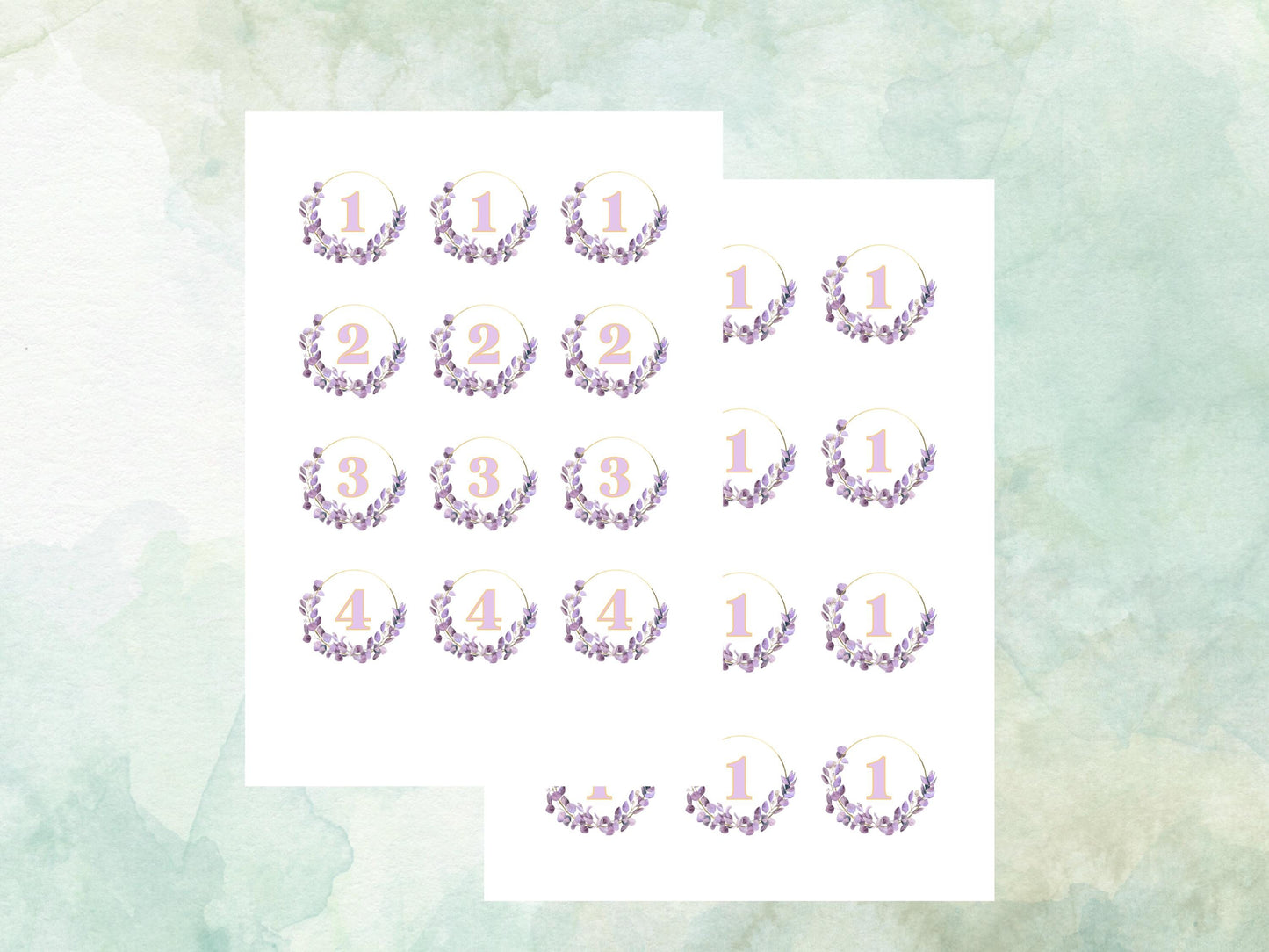 Milestone Birthday Edible Cupcake Toppers 12 x 2" – Pre cut Wafer Paper, Card or Icing Sheet, Customisable Birthday Cake Decoration