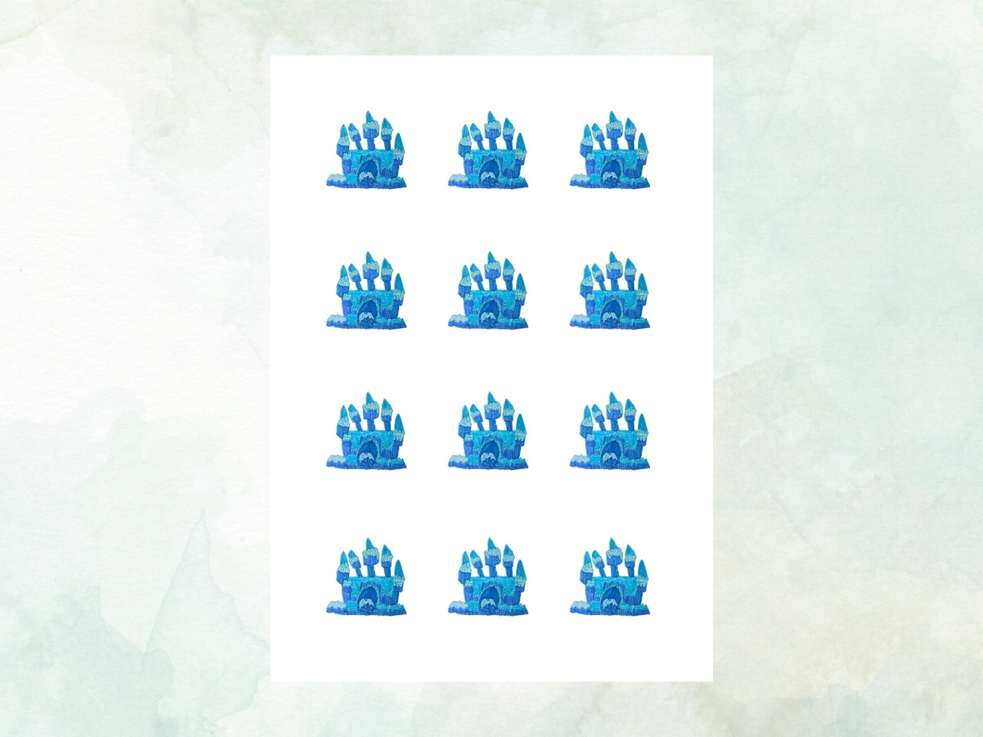 Customisable Edible Cupcake Toppers 12 x 2" Pre cut Wafer Paper, Card or Icing Sheet