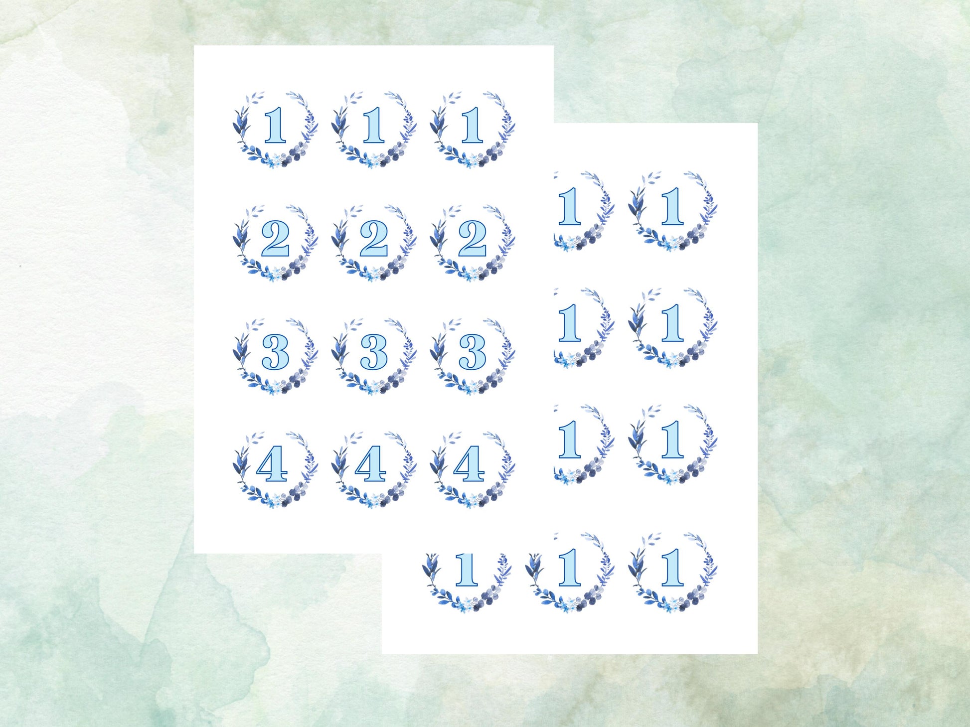 Milestone Birthday Edible Cupcake Toppers 12 x 2" – Pre cut Wafer Paper, Card or Icing Sheet, Customisable Birthday Cake Decoration