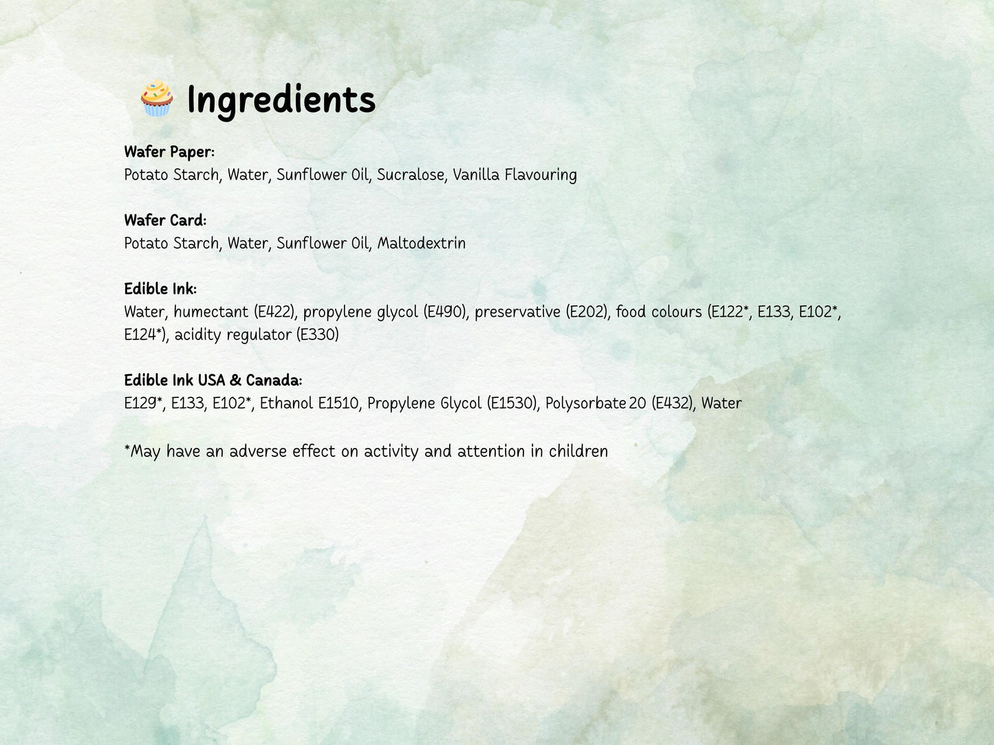 Zoo Animal Edible Cake Pop Toppers: 20 x 1.5" Wafer Paper or Wafer Card