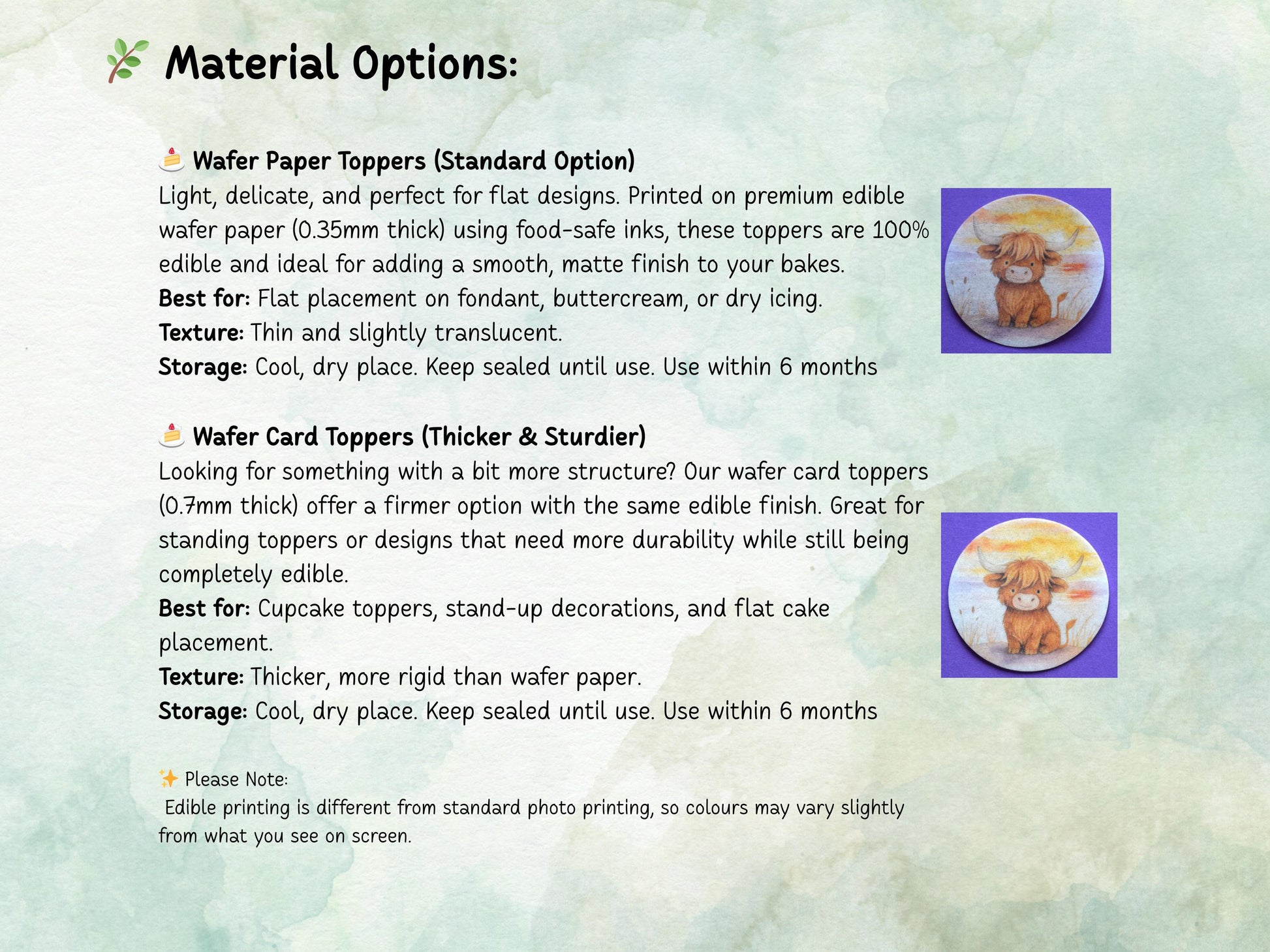 Unicorn, Dinosaur, Princess and Superhero Edible Cake Pop Toppers: 20 x 1.5" Wafer Paper or Wafer Card