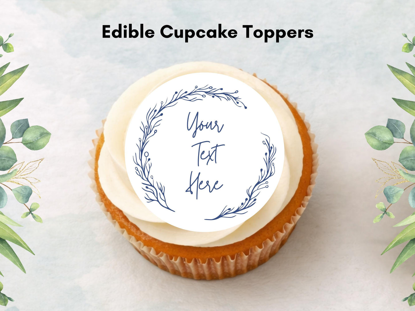 Personalized Hen Party Edible Cupcake Toppers – Wedding Favors