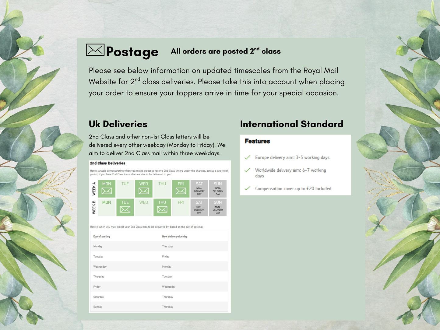 Personalised Edible Cupcake Toppers 12 x 2" – Pre cut Wafer Paper, Card or Icing Sheet, Wedding Cake Topper, Wedding Favors