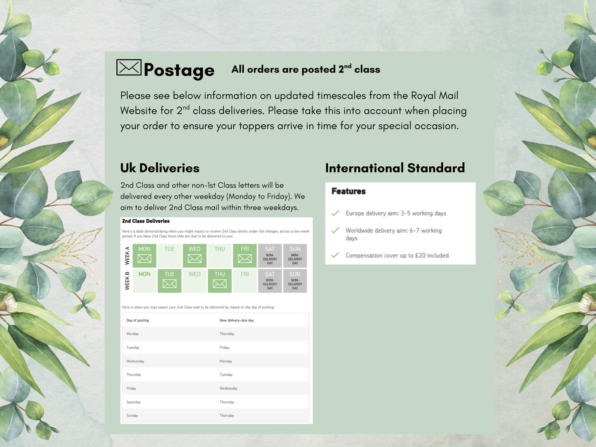 Personalised Edible Cupcake Toppers 12 x 2" – Pre cut Wafer Paper, Card or Icing Sheet, Wedding Cake Topper, Wedding Favors